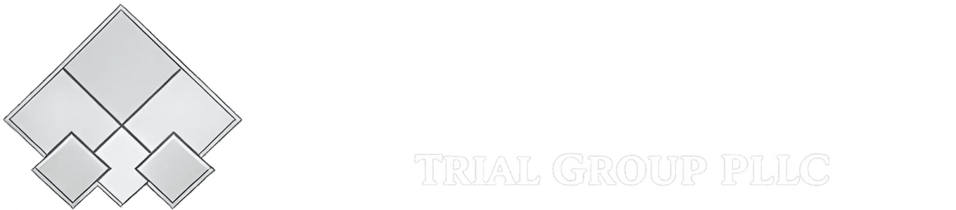 Logo for a trial game named Black.